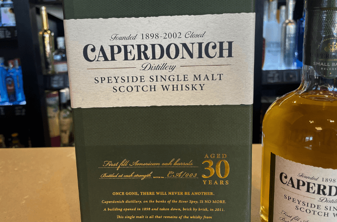 CAPERDONICH 30YO ETYKIETA